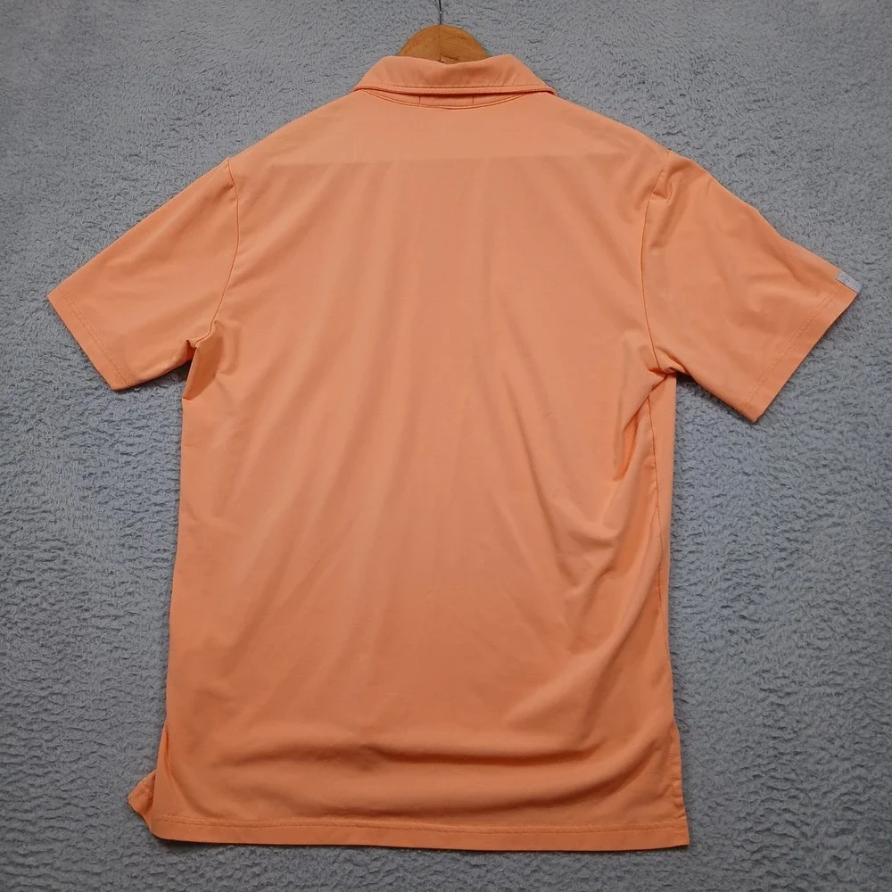 RLX Ralph Lauren Golf Polo Shirt Men's XL Orange Performance Short Sleeve‎